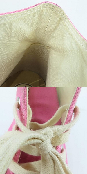 実際に弊社で買取させて頂いたCONVERSE/コンバース ADDICT/アディクト チャックテイラー キャンバス ハイ スニーカー 1CK714/26.5の画像 6枚目