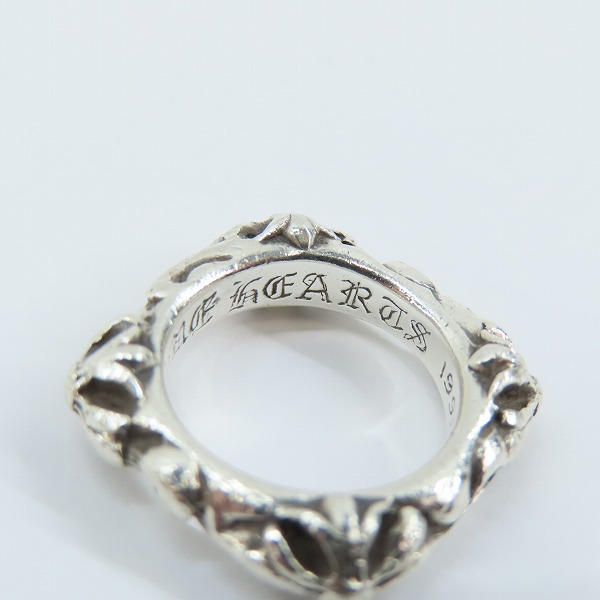 実際に弊社で買取させて頂いたCHROME HEARTS/クロムハーツ SBT BAND/SBTバンドリング 1.5号の画像 6枚目