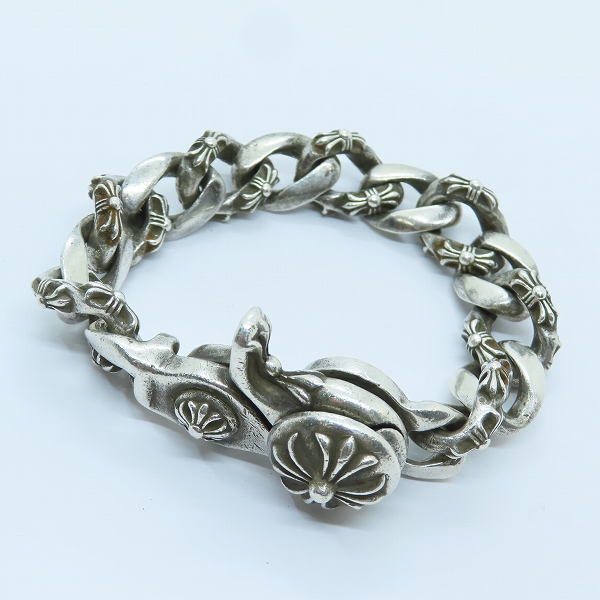 実際に弊社で買取させて頂いた【オールド刻印】CHROME HEARTS/クロムハーツ ファンシーチェーンクリップ ブレスレット