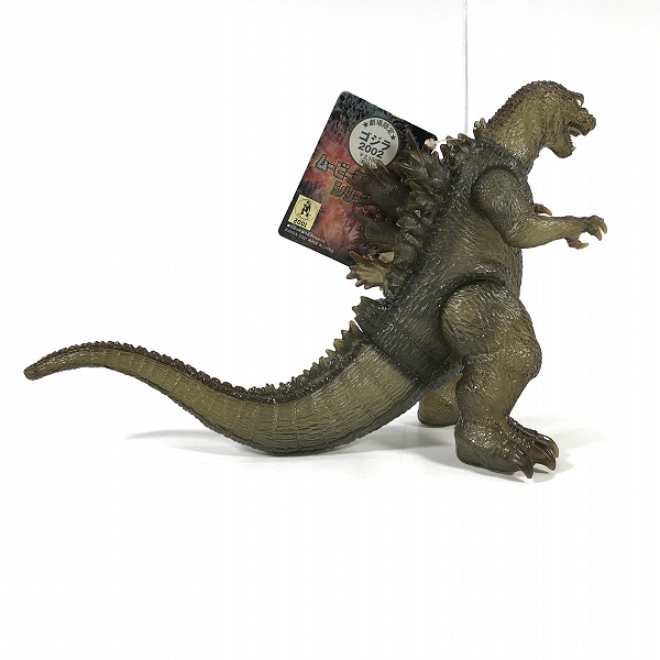 実際に弊社で買取させて頂いたBANDAI/バンダイ ムービーモンスターシリーズ 劇場限定 ゴジラ 2002 ソフビ タグ付きの画像 4枚目