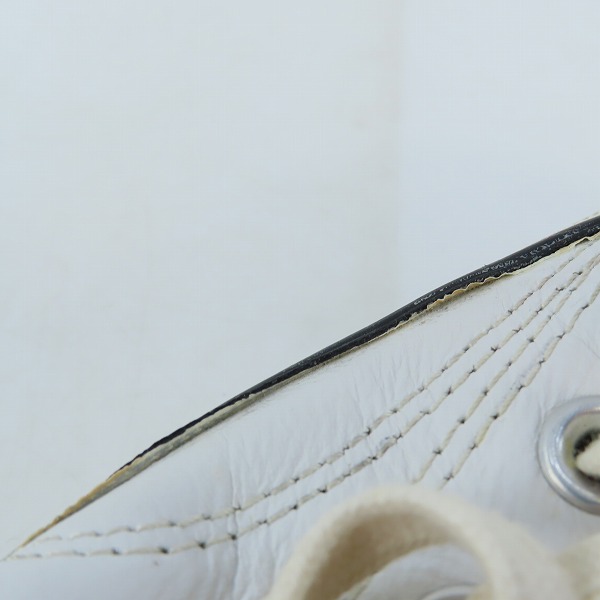 実際に弊社で買取させて頂いたCONVERSE/コンバース ADDICT/アディクト CHUCK TAYLOR/チャックテイラー レザー スニーカー/26.5の画像 6枚目