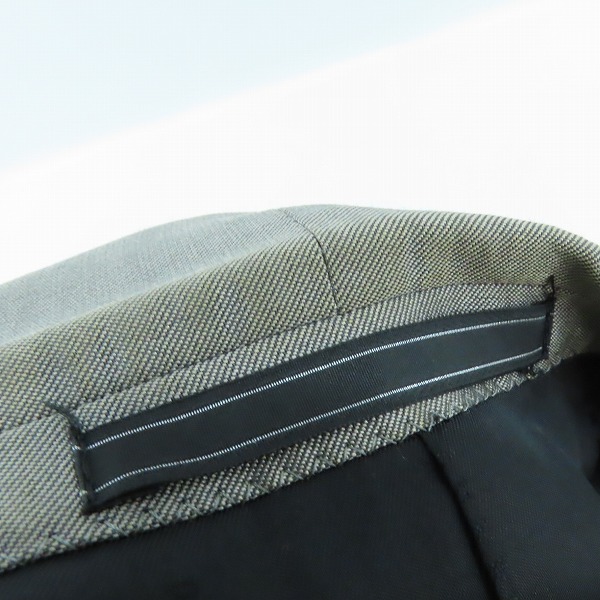 実際に弊社で買取させて頂いたBLACKBARRETT by NEIL BARRETT/ブラックバレットバイニールバレット テーラードジャケット/1(R)の画像 5枚目