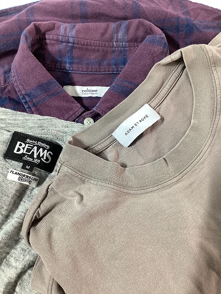実際に弊社で買取させて頂いた【おまとめ】ビームス/アダムエロペ/ジャーナルスタンダードレリューム等 長袖シャツ/カットソー/カーディガン 他の画像 1枚目