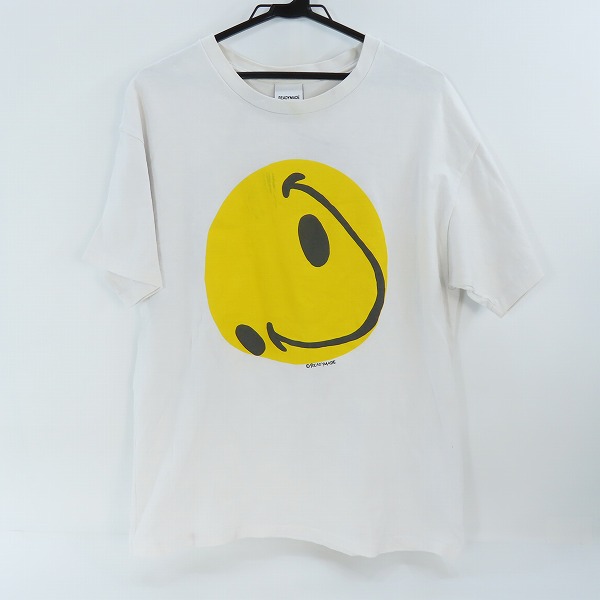 実際に弊社で買取させて頂いたREADYMADE/レディメイド COLLAPSED FACE T-SHIRT/Tシャツ RE-CO-WH-00-00-143/L