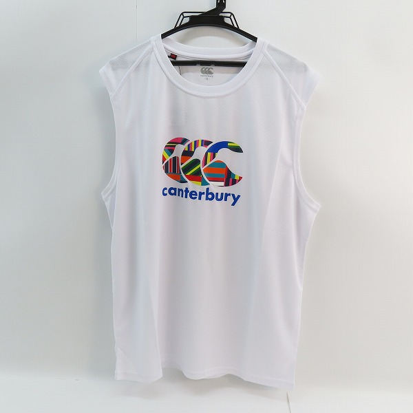 実際に弊社で買取させて頂いた【未使用】canterbury/カンタベリー プラクティスビッグスリーブレスシャツ/RG34056/3L