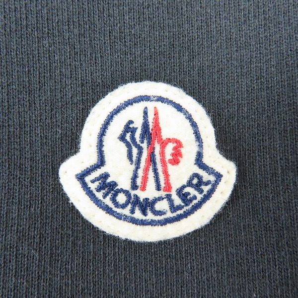実際に弊社で買取させて頂いた【JPタグ】MONCLER/モンクレール ハーフジップアップ スウェット J10918G00022/XLの画像 2枚目