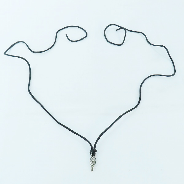 実際に弊社で買取させて頂いた【レシート付き】CHROME HEARTS/クロムハーツ DAGGER HEART/ダガーハートペンダントの画像 5枚目