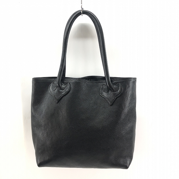 実際に弊社で買取させて頂いた【インボイス原本】CHROME HEARTS/クロムハーツ セメタリークロスパッチ トートバッグの画像 1枚目