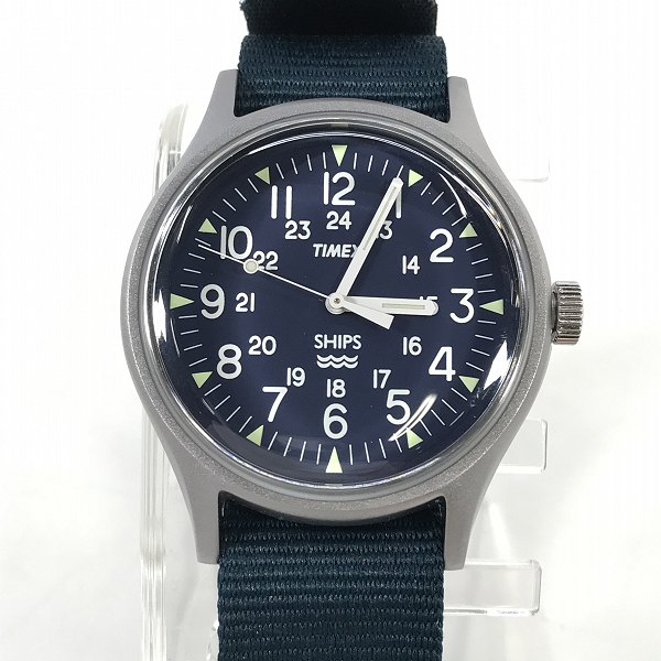 実際に弊社で買取させて頂いたTIMEX×SHIPS/タイメックス×シップス ORIGINAL CAMPER 腕時計 クォーツ TW2T21500
