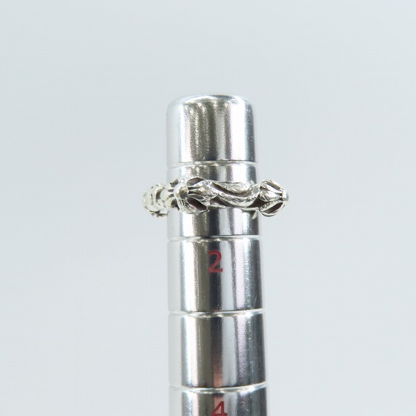 実際に弊社で買取させて頂いたCHROME HEARTS/クロムハーツ SBT BAND/SBTバンドリング 1.5号の画像 8枚目
