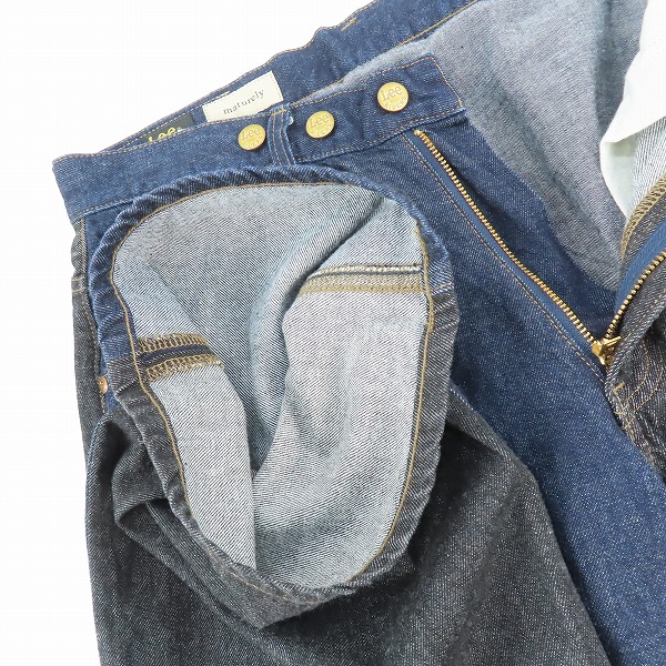 実際に弊社で買取させて頂いたLEE × maturely/リー× マチュアリー デニムパンツ LB9345/Sの画像 6枚目