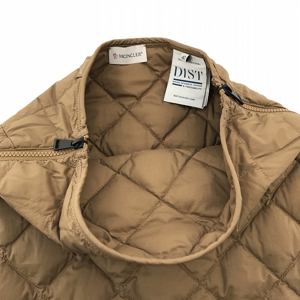 実際に弊社で買取させて頂いたMONCLER/モンクレール GONNA ナイロンキルティング ダウンスカート G20932D00017 53333/40の画像 8枚目