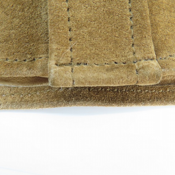 実際に弊社で買取させて頂いたADAM ET ROPE/アダムエロペ ピッグレザー 半袖 ジャケット C-TK1076/40の画像 5枚目