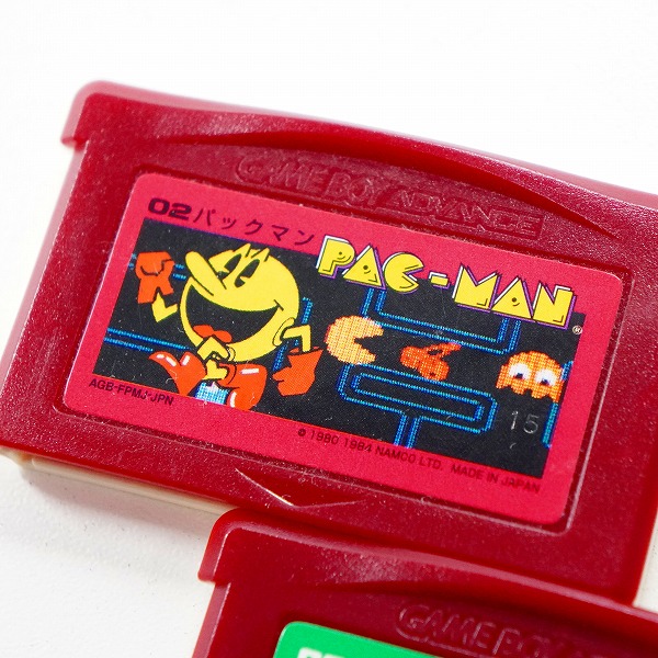 実際に弊社で買取させて頂いたゲームボーイアドバンス/GBAソフト ナムコ 02パックマン /06ディグダグ 2点セットの画像 2枚目