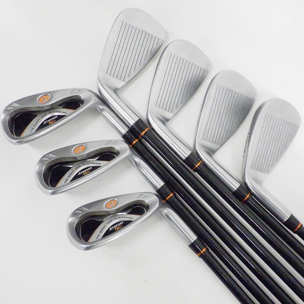 実際に弊社で買取させて頂いたHONMA/ホンマ ATHPORT 3e+/アスポート アイアン #6～10,A,Sw 7本セット ARMRQ WT-53 FLEX:Rの画像 3枚目