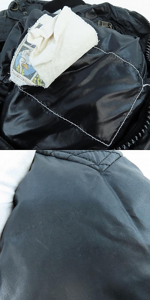 実際に弊社で買取させて頂いたMONCLER/モンクレール COLUMBUS コロンブス ダウンジャケット 40352 50 53012/0の画像 9枚目