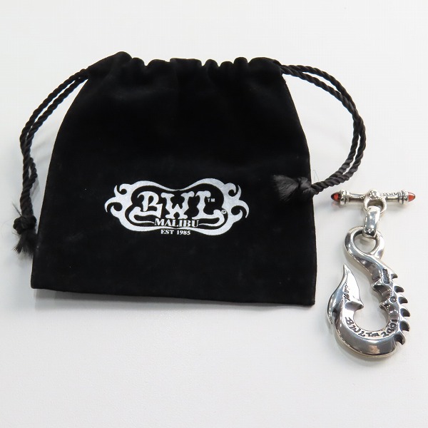 実際に弊社で買取させて頂いたBill Wall Leather/BWL/ビルウォールレザー フイッシュ フック ペンダント トップ w/Tバーの画像 7枚目