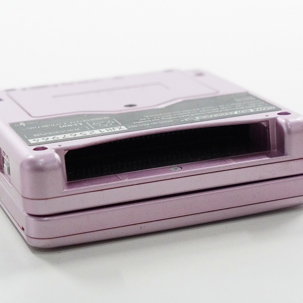 実際に弊社で買取させて頂いた 任天堂/Nintendo/ニンテンドー ゲームボーイアドバンスSP 本体 AGS-001 パールピンク 動作未確認 の画像 8枚目