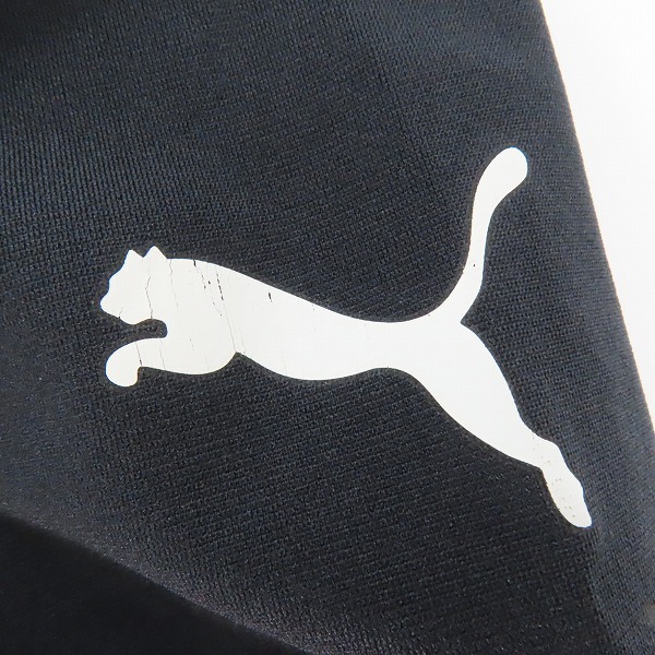 実際に弊社で買取させて頂いたPuma/プーマ 清水エスパルス トラックジャケット ジャージ ブラック×オレンジ Mの画像 7枚目