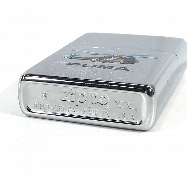 実際に弊社で買取させて頂いたZIPPO/ジッポー PUMA ヘリコプター 1998年製の画像 2枚目