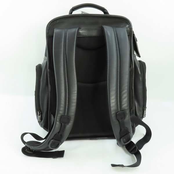 実際に弊社で買取させて頂いたTUMI/トゥミ ALPHA 3/アルファ3 ブリーフ パック/リュック レザー ブラック 117343-1041/9603580DL3の画像 1枚目