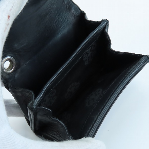 実際に弊社で買取させて頂いたCHROME HEARTS/クロムハーツ タイニーウォレットCHプラスの画像 4枚目