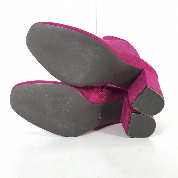 実際に弊社で買取させて頂いたADAM ET ROPE/アダムエロペ ショート ブーツ GAA-2714-B/23.5の画像 2枚目