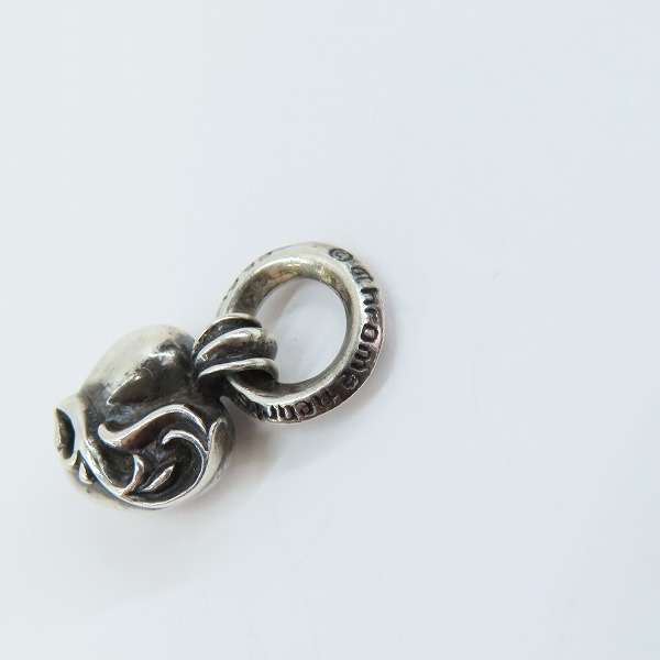 実際に弊社で買取させて頂いたCHROME HEARTS/クロムハーツ HEART/ハート チャーム/ペンダントトップの画像 4枚目