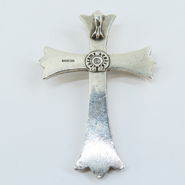 実際に弊社で買取させて頂いたCHROME HEARTS/クロムハーツ CH CROSS LRG/ラージクロスペンダントの画像 2枚目