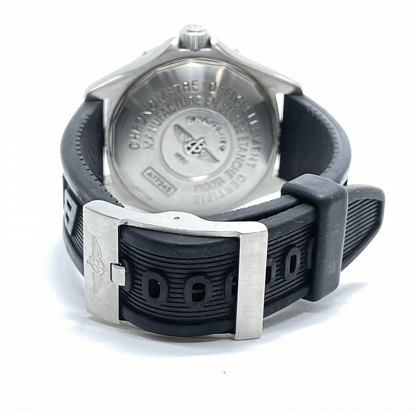 実際に弊社で買取させて頂いたBREITLING/ブライトリング スーパーオーシャン イエロー 自動巻き 腕時計 A17345の画像 2枚目