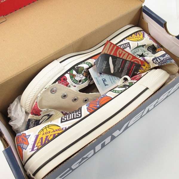 実際に弊社で買取させて頂いた【未使用】CONVERSE/コンバース ALL STAR R NBA HI R NBA  オールスター 1SD540 28.0の画像 7枚目