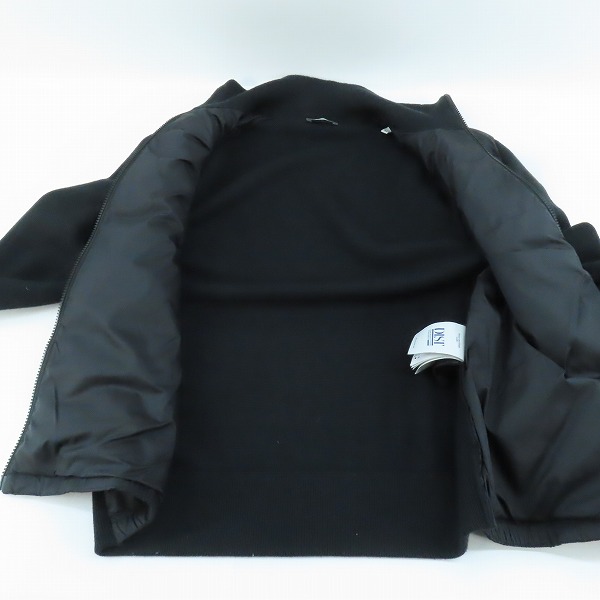 実際に弊社で買取させて頂いた【JPタグ】MONCLER/モンクレール CARDIGAN TRICOT ニット 切替ナイロン ダウンジャケット J20919B50700/Mの画像 8枚目