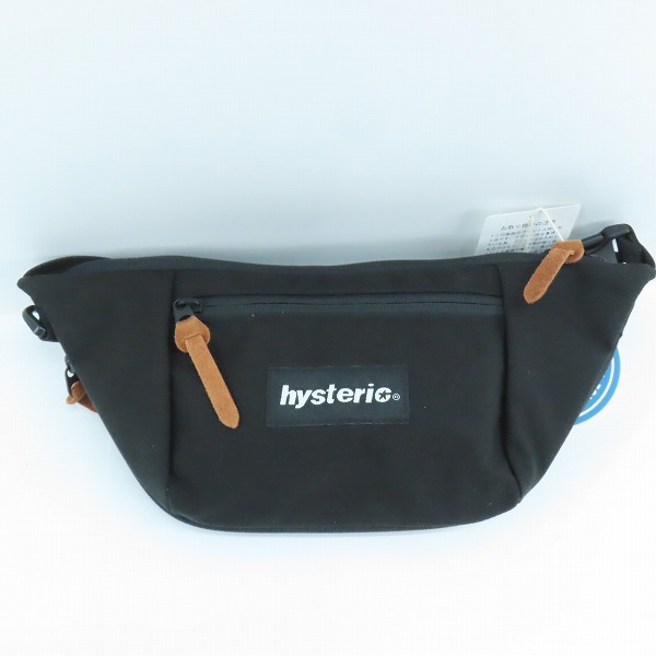 実際に弊社で買取させて頂いた【未使用】HYSTERIC GLAMOUR/ヒステリックグラマー コーデュラエクスパンド バナナバッグ ブラック