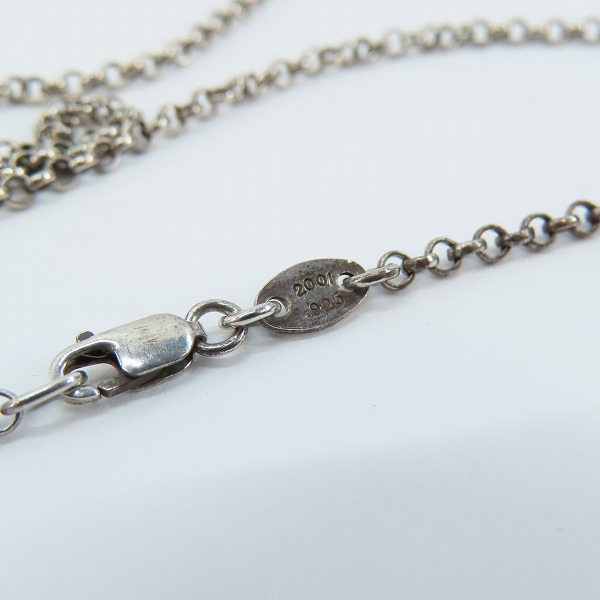 実際に弊社で買取させて頂いたCHROME HEARTS/クロムハーツ ロールチェーン/ネックチェーン ネックレス/32inchの画像 2枚目