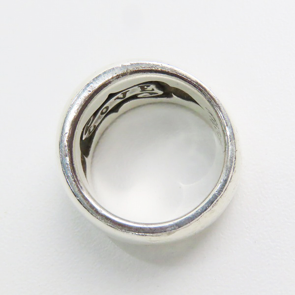 実際に弊社で買取させて頂いたRAT RACE/ラットレース Domed Ring -Narrow- /LOVE/リング 17-18号の画像 5枚目