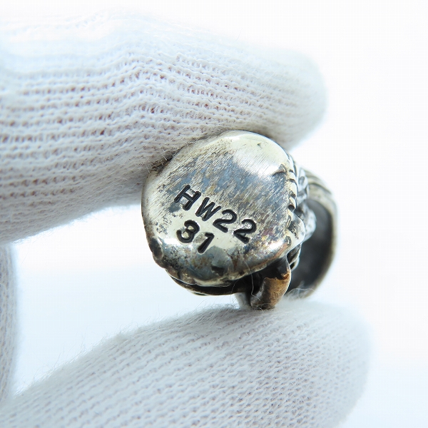 実際に弊社で買取させて頂いた【ギャラ付き】STARLINGEAR/スターリンギア マイクロハチェットマン Copper axe 2022 ハロウィン ペンダント トップの画像 5枚目