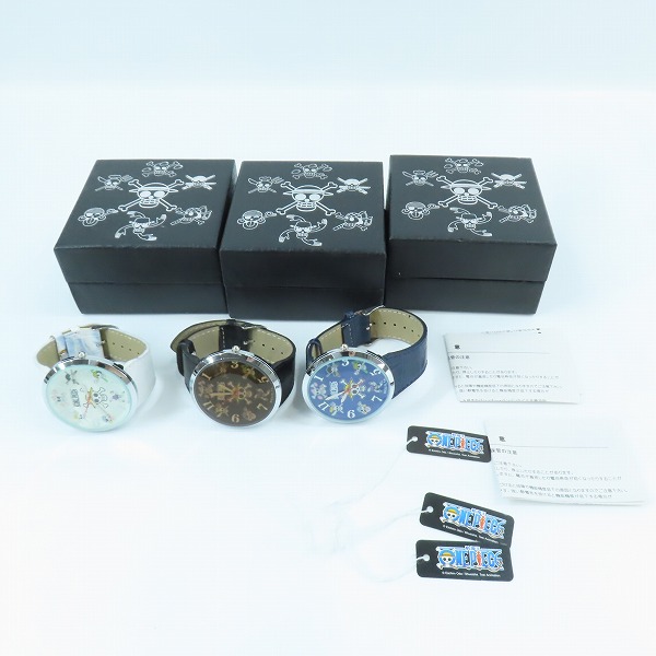 実際に弊社で買取させて頂いた東映 ONE PIECE/ワンピース 腕時計 3点セット【動作未確認】の画像 7枚目
