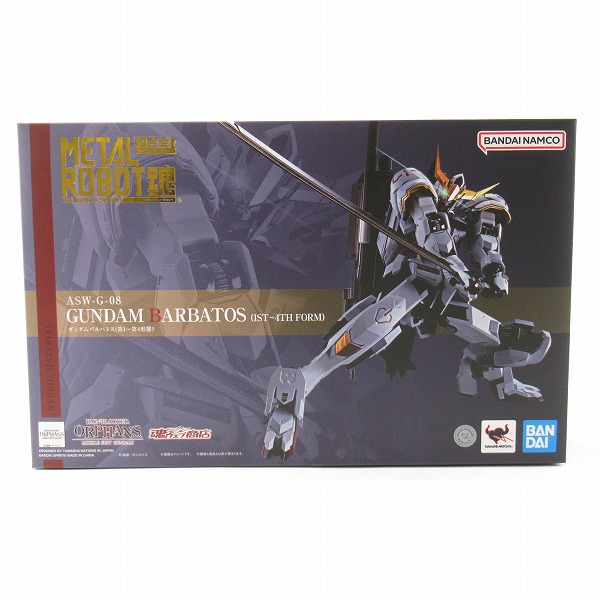 実際に弊社で買取させて頂いた【未開封】BANDAI/バンダイスピリッツ METAL ROBOT魂 機ガンダムバルバトス 第1〜第4形態/鉄血のオルフェンズ/プレバンの画像 1枚目