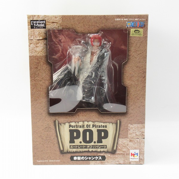 実際に弊社で買取させて頂いた【未開封】メガハウス Portrait.Of.Pirates/P.O.P/POP ワンピース エクセレントモデル 赤髪のシャンクス フィギュア