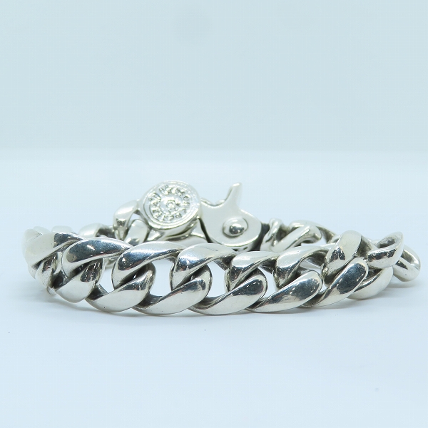 実際に弊社で買取させて頂いたCHROME HEARTS/クロムハーツ  クラシックリンククリップ ブレスレットの画像 3枚目