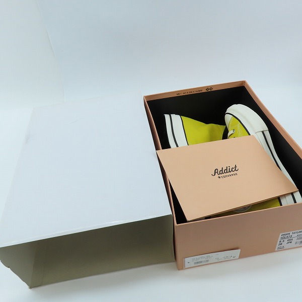 実際に弊社で買取させて頂いたCONVERSE/コンバース Addict/アディクト CHUCK TAYLOR CANVAS HI/チャックテイラー キャンバス ハイ 1CL573/28の画像 7枚目