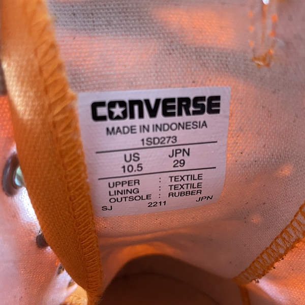 実際に弊社で買取させて頂いたCONVERSE/コンバース ALL STAR TREKWAVE HI ハイカットスニーカー 1SD273/29.0の画像 5枚目