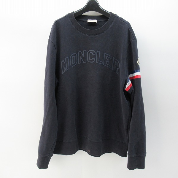 実際に弊社で買取させて頂いた【JPタグ】MONCLER/モンクレール FELPA GIROCOLLO ロゴ スウェット/トレーナー I10918G00005/L