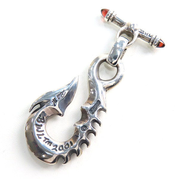 実際に弊社で買取させて頂いたBill Wall Leather/BWL/ビルウォールレザー フイッシュ フック ペンダント トップ w/Tバー