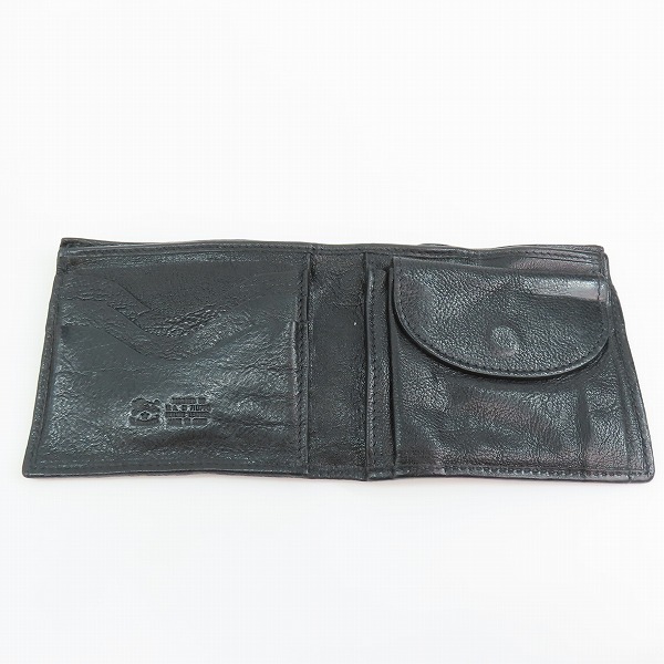 実際に弊社で買取させて頂いたIL BISONTE/イルビゾンテ レザー 二つ折り財布/ウォレットの画像 3枚目