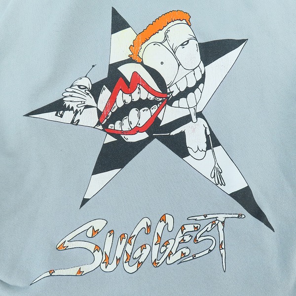 実際に弊社で買取させて頂いたCHROME HEARTS × MATTY BOY/クロムハーツ×マッティボーイ Suggest Hoodie Grey プルオーバーパーカー XLの画像 7枚目