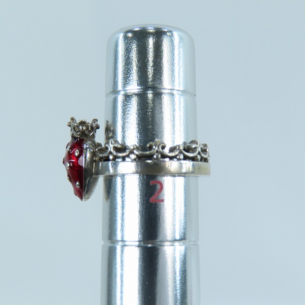 実際に弊社で買取させて頂いたJustin Davis/ジャスティンデイビス STRAWBERRY SWITCH BLADE リング/指輪 SRJ2020/2号の画像 7枚目