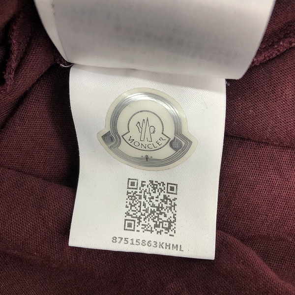 実際に弊社で買取させて頂いた【JPタグ】MONCLER/モンクレール FRAGMENT/フラグメント 21AW 長袖Tシャツ G209U8D00003/XLの画像 6枚目