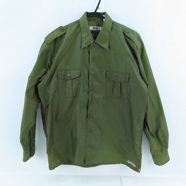 実際に弊社で買取させて頂いたGOODENOUGH/グッドイナフ 初期 ナイロン ミリタリーシャツジャケット L　