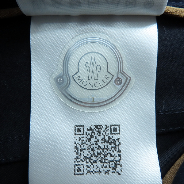 実際に弊社で買取させて頂いた【JPタグ】MONCLER/モンクレール コットンパンツ レザーパッチ J20912A00042 597we/44の画像 6枚目